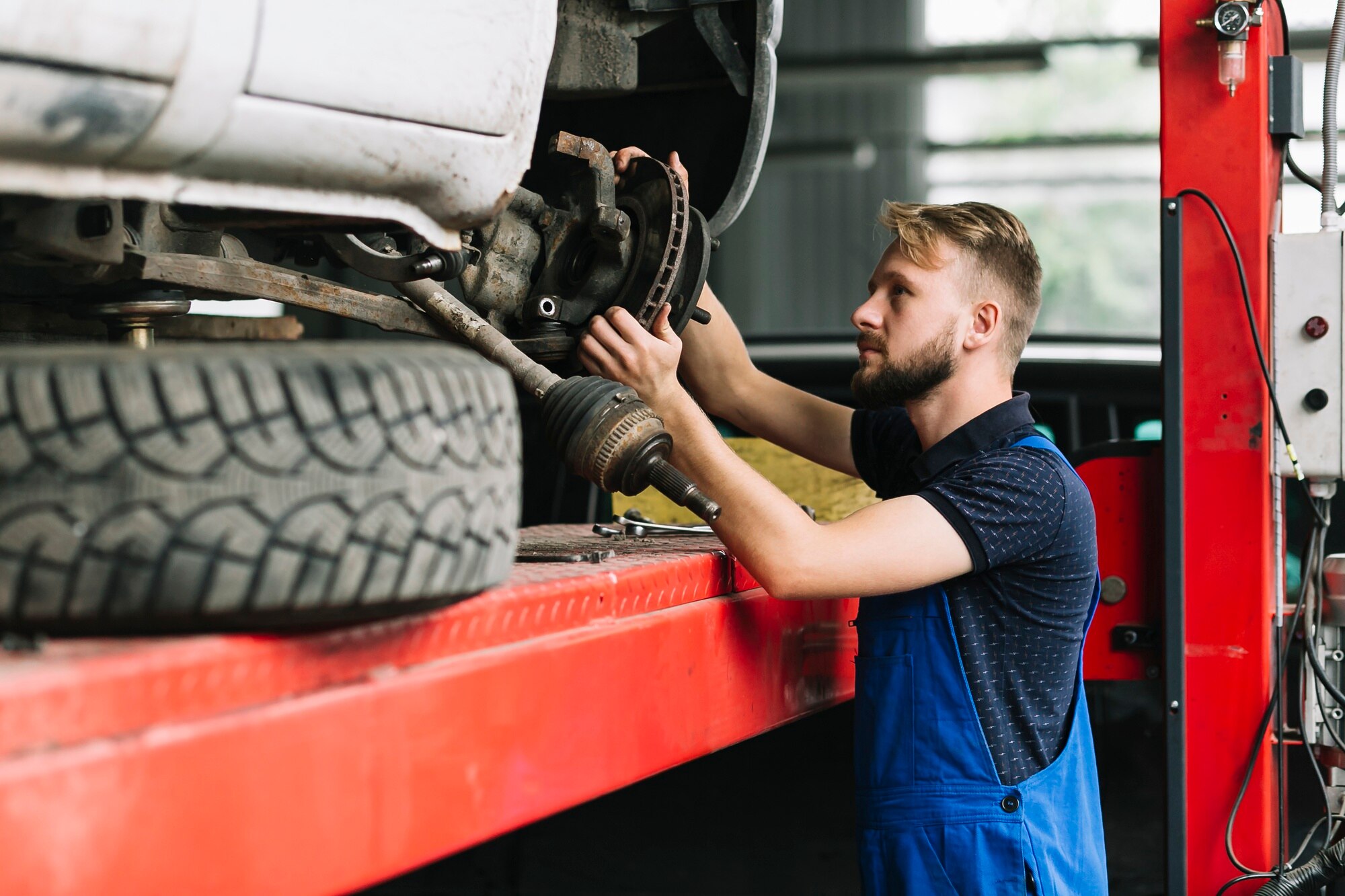 Mechanic Repair a Car